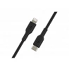 Belkin BOOST CHARGE - Cable Lightning - 24 pin USB-C macho a Lightning macho