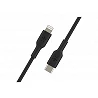 Belkin BOOST CHARGE - Cable Lightning - 24 pin USB-C macho a Lightning macho