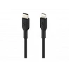 Belkin BOOST CHARGE - Cable Lightning - 24 pin USB-C macho a Lightning macho