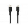 Belkin BOOST CHARGE - Cable Lightning - 24 pin USB-C macho a Lightning macho