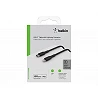 Belkin BOOST CHARGE - Cable Lightning - 24 pin USB-C macho a Lightning macho