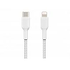 Belkin BOOST CHARGE - Cable Lightning - 24 pin USB-C macho a Lightning macho