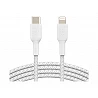 Belkin BOOST CHARGE - Cable Lightning - 24 pin USB-C macho a Lightning macho