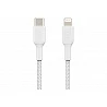 Belkin BOOST CHARGE - Cable Lightning - 24 pin USB-C macho a Lightning macho