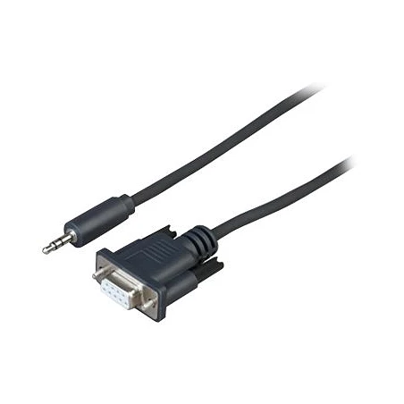 Sony CAB-RSJA1 - Cable serie - RS-232 - mini-phone stereo 3.5 mm macho a DB-9 macho