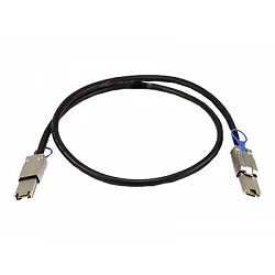 QNAP CAB-SAS05M-8088 - Cable externo SAS - 4x Shielded Mini MultiLane SAS (SFF-8088) de 26 pines (M) a 4x Shielded Mini 