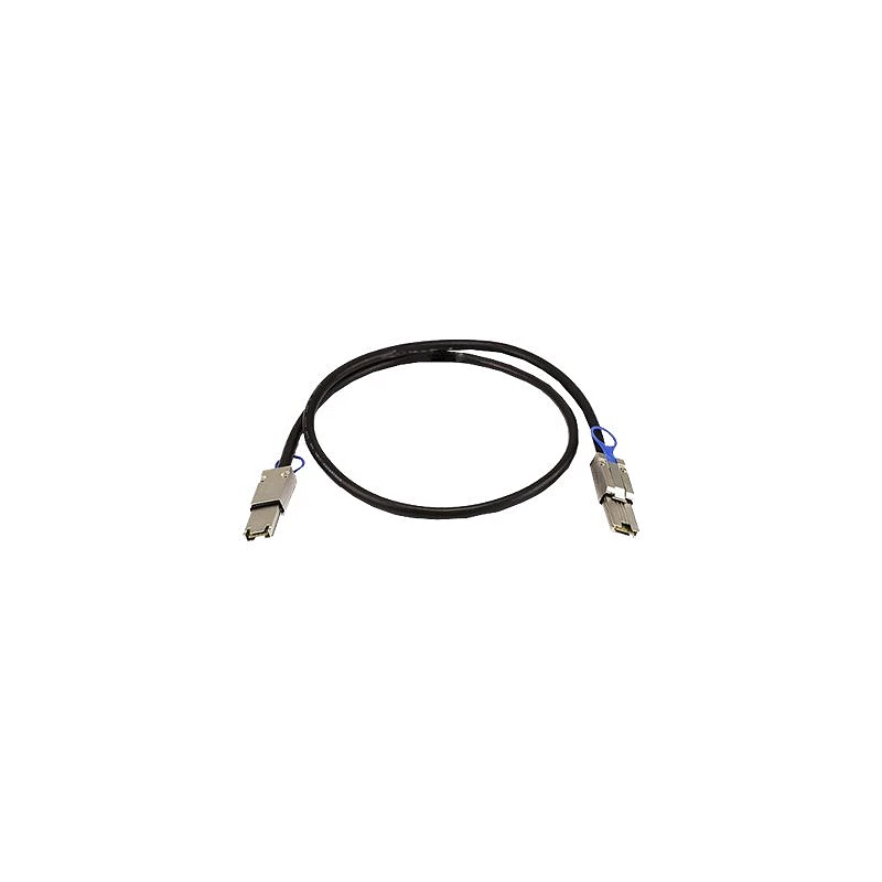 QNAP CAB-SAS05M-8088 - Cable externo SAS - 4x Shielded Mini MultiLane SAS (SFF-8088) de 26 pines (M) a 4x Shielded Mini 