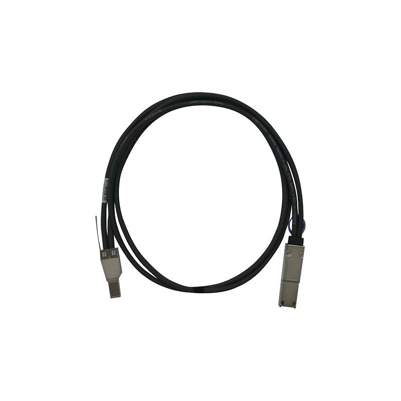 QNAP - Cable externo SAS - SAS 6Gbit/s - 4 x Mini SAS HD (SFF-8644) (M) a 4 x Mini SAS de 26 pines (M)