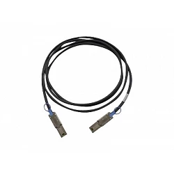 QNAP CAB-SAS20M-8088 - Cable externo SAS - 4x Shielded Mini MultiLane SAS (SFF-8088) de 26 pines (M) a 4x Shielded Mini 