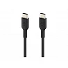 Belkin BOOST CHARGE - Cable USB - 24 pin USB-C (M) a 24 pin USB-C (M)