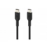 Belkin BOOST CHARGE - Cable USB - 24 pin USB-C (M) a 24 pin USB-C (M)