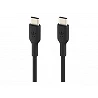 Belkin BOOST CHARGE - Cable USB - 24 pin USB-C (M) a 24 pin USB-C (M)