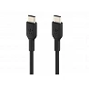 Belkin BOOST CHARGE - Cable USB - 24 pin USB-C (M) a 24 pin USB-C (M)