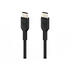 Belkin BOOST CHARGE - Cable USB - 24 pin USB-C (M) a 24 pin USB-C (M)