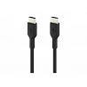 Belkin BOOST CHARGE - Cable USB - 24 pin USB-C (M) a 24 pin USB-C (M)