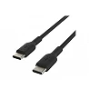 Belkin BOOST CHARGE - Cable USB - 24 pin USB-C (M) a 24 pin USB-C (M)