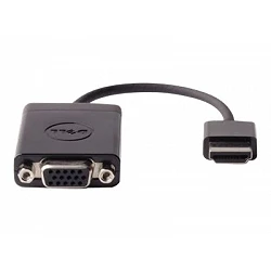 Dell - Adaptador de vídeo - HDMI macho a HD-15 (VGA) hembra