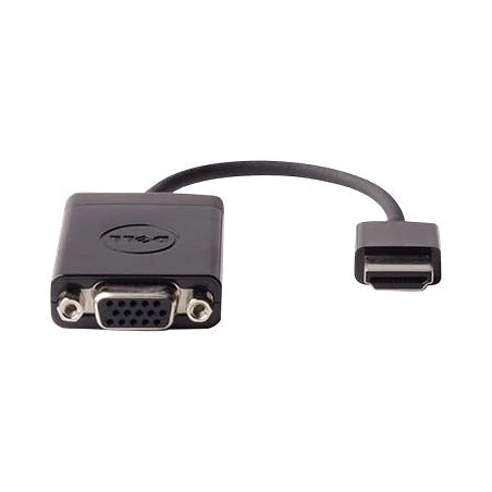 Dell - Adaptador de vídeo - HDMI macho a HD-15 (VGA) hembra