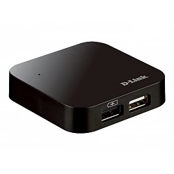 D-Link DUB H4 - Hub - 4 x USB 2.0 - sobremesa