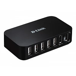 D-Link DUB H7 - Hub - 7 x USB 2.0 - sobremesa