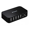 D-Link DUB H7 - Hub - 7 x USB 2.0 - sobremesa