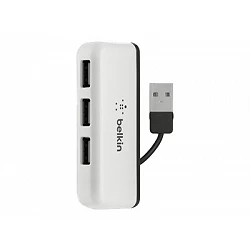 Belkin Travel - Hub - 4 x USB 2.0 - sobremesa