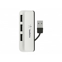 Belkin Travel - Hub - 4 x USB 2.0 - sobremesa