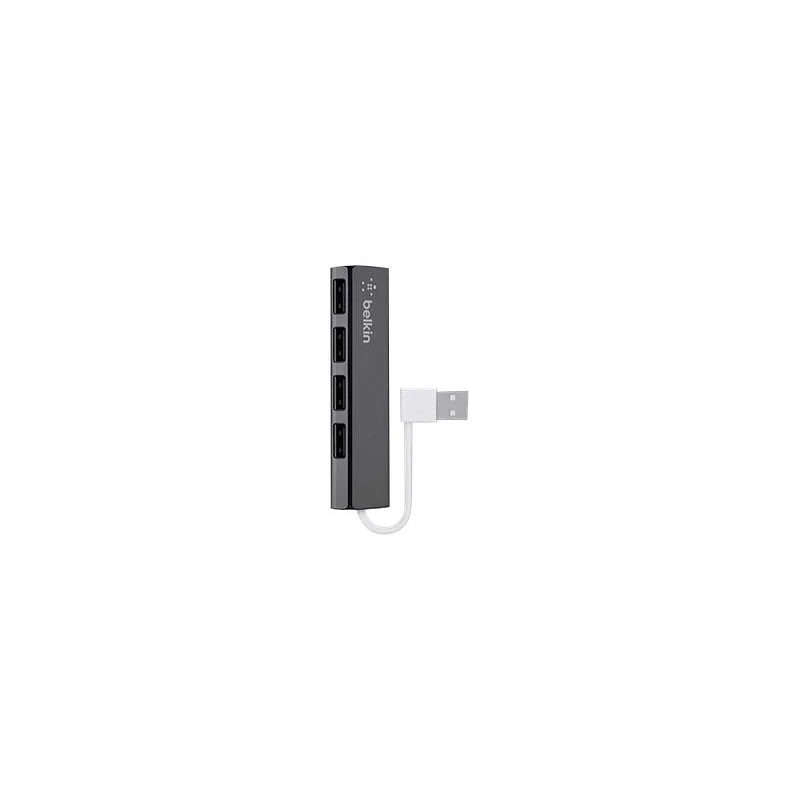 Belkin Ultra-Slim Travel - Hub - 4 x USB 2.0