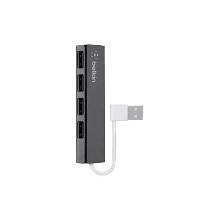 Belkin Ultra-Slim Travel - Hub - 4 x USB 2.0