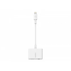 Belkin 3.5 mm Audio + Charge RockStar - Adaptador de Lightning a conector de auriculares/de carga