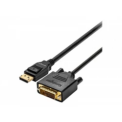 Kensington DisplayPort 1.1 (M) to DVI-D (M) Passive Cable, 6ft