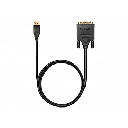 Kensington DisplayPort 1.1 (M) to DVI-D (M) Passive Cable, 6ft