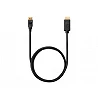 Kensington DisplayPort 1.2 (M) to HDMI (M) Passive Cable, 6ft