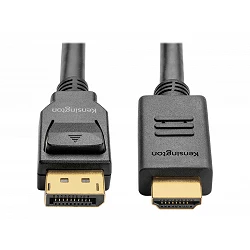 Kensington DisplayPort 1.2 (M) to HDMI (M) Passive Cable, 6ft