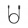 Kensington DisplayPort 1.2 (M) to HDMI (M) Passive Cable, 6ft