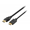 Kensington DisplayPort 1.2 (M) to HDMI (M) Passive Cable, 6ft