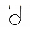 Kensington DisplayPort 1.2 (M) to HDMI (M) Passive Cable, 6ft