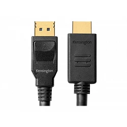 Kensington DisplayPort 1.2 (M) to HDMI (M) Passive Cable, 6ft