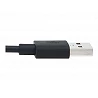 Eaton Tripp Lite Series Universal USB-A to Lightning, USB Micro-B and USB-C Sync/Charge Cable (M/3xM), MFi Certified, Bl