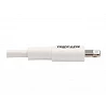 Eaton Tripp Lite Series USB-C to Lightning Sync/Charge Cable (M/M), MFi Certified, White, 3 ft. (0.9 m)