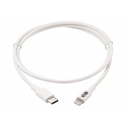 Eaton Tripp Lite Series USB-C to Lightning Sync/Charge Cable (M/M), MFi Certified, White, 3 ft. (0.9 m)