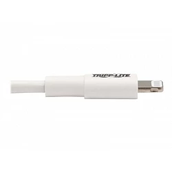 Eaton Tripp Lite Series USB-C to Lightning Sync/Charge Cable (M/M), MFi Certified, White, 3 ft. (0.9 m)