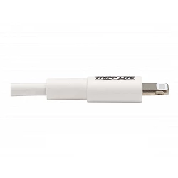 Eaton Tripp Lite Series USB-C to Lightning Sync/Charge Cable (M/M), MFi Certified, White, 3 ft. (0.9 m)