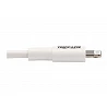 Eaton Tripp Lite Series USB-C to Lightning Sync/Charge Cable (M/M), MFi Certified, White, 3 ft. (0.9 m)