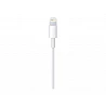 Apple - Cable Lightning - Lightning macho a USB macho