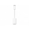 Apple - Adaptador Lightning - 24 pin USB-C macho a Lightning hembra