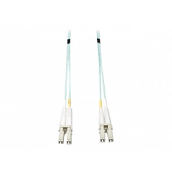 Tripp Lite 1M 10Gb Duplex Multimode 50/125 OM3 LSZH Fiber Patch Cable LC/LC Aqua 1 Meter