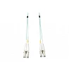 Tripp Lite 1M 10Gb Duplex Multimode 50/125 OM3 LSZH Fiber Patch Cable LC/LC Aqua 1 Meter