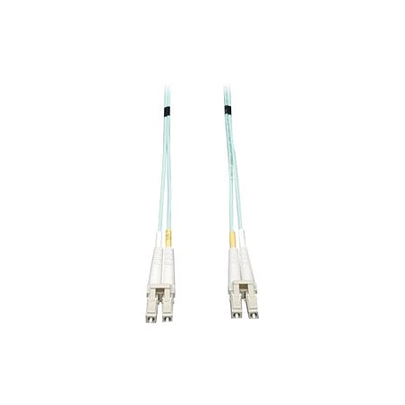 Tripp Lite 3M 10Gb Duplex Multimode 50/125 OM3 LSZH Fiber Patch Cable LC/LC Aqua 3 Meters