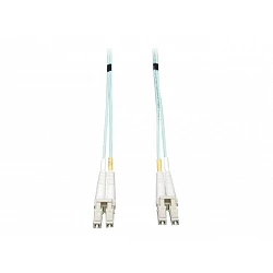 Tripp Lite 3M 10Gb Duplex Multimode 50/125 OM3 LSZH Fiber Patch Cable LC/LC Aqua 3 Meters